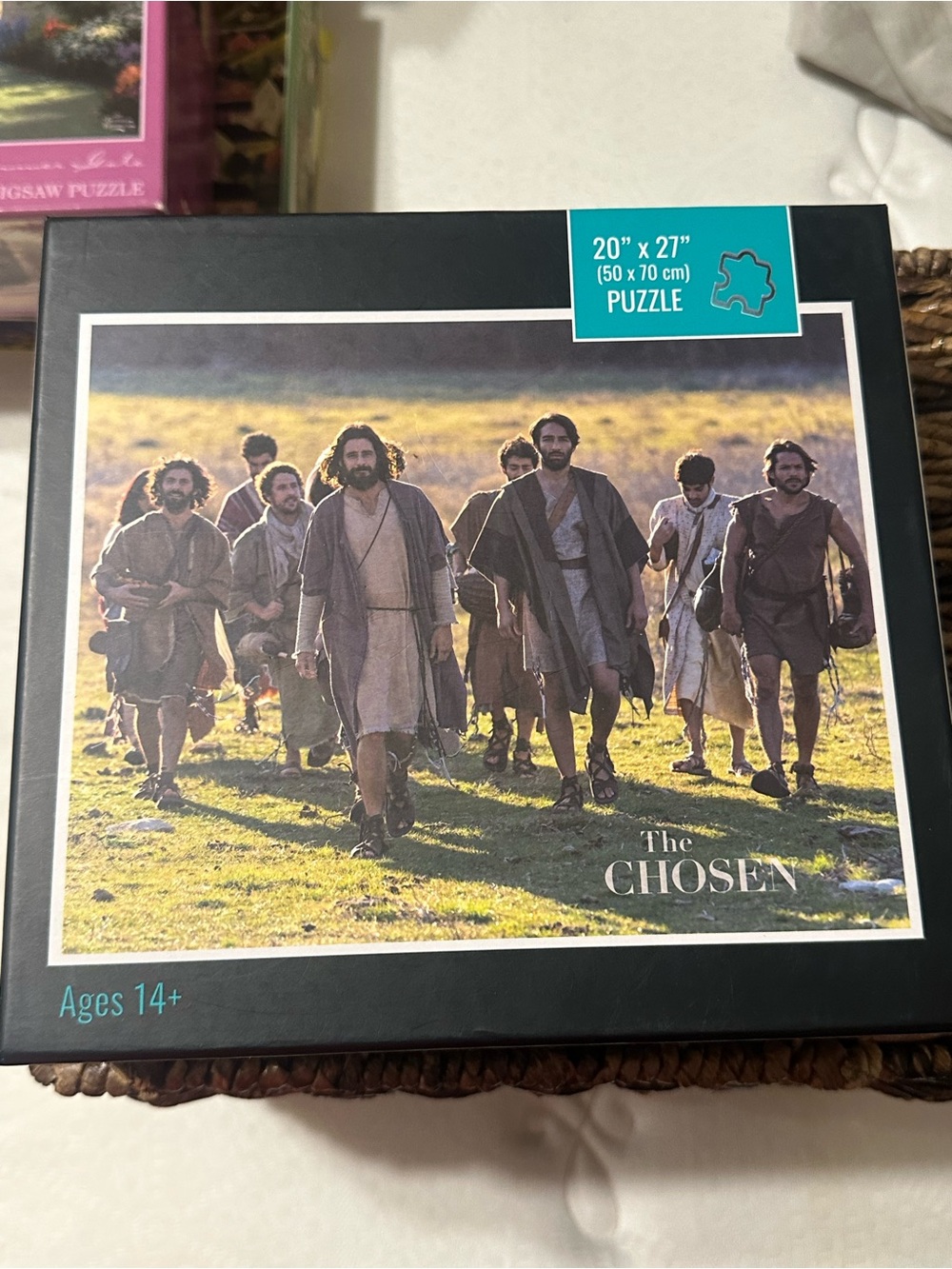 The Chosen Puzzle 20" x 27" - Group Walk Scene - Black Frame